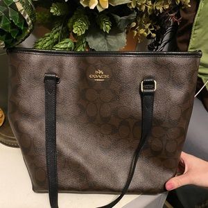 EUC Vintage Coach Monogram Purse Pre dates serial code